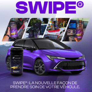Comparatif avant/après nettoyage avec Swipe ADKLEAN – effet rénovant instantané sur surface encrassée